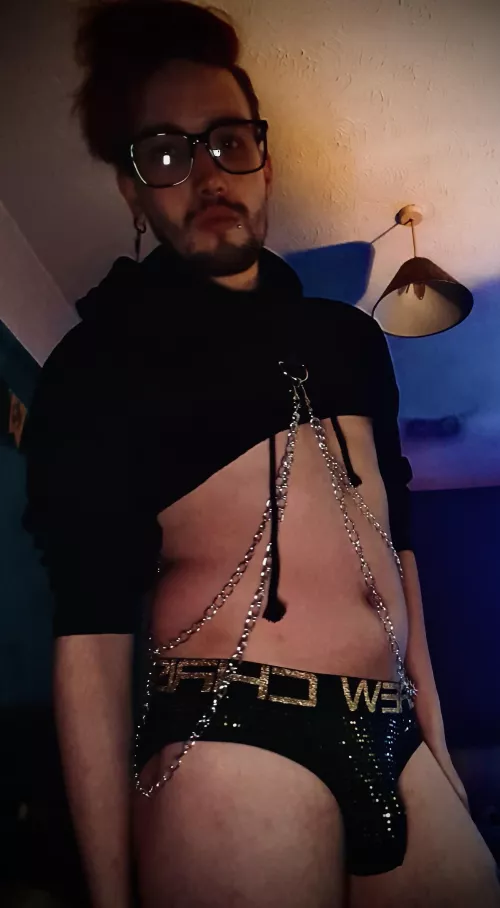 Cropped hoodie and a jockstrap โ๏ธnot sure why but wearing this really boosts my confidence, Iโm normally really shy. Even posting this is out my comfort zone. Cropped hoodie and a jockstrap โ๏ธnot sure why but wearing this really boosts my confidence, Iโm normally really shy. Even posting this is out my comfort zone.