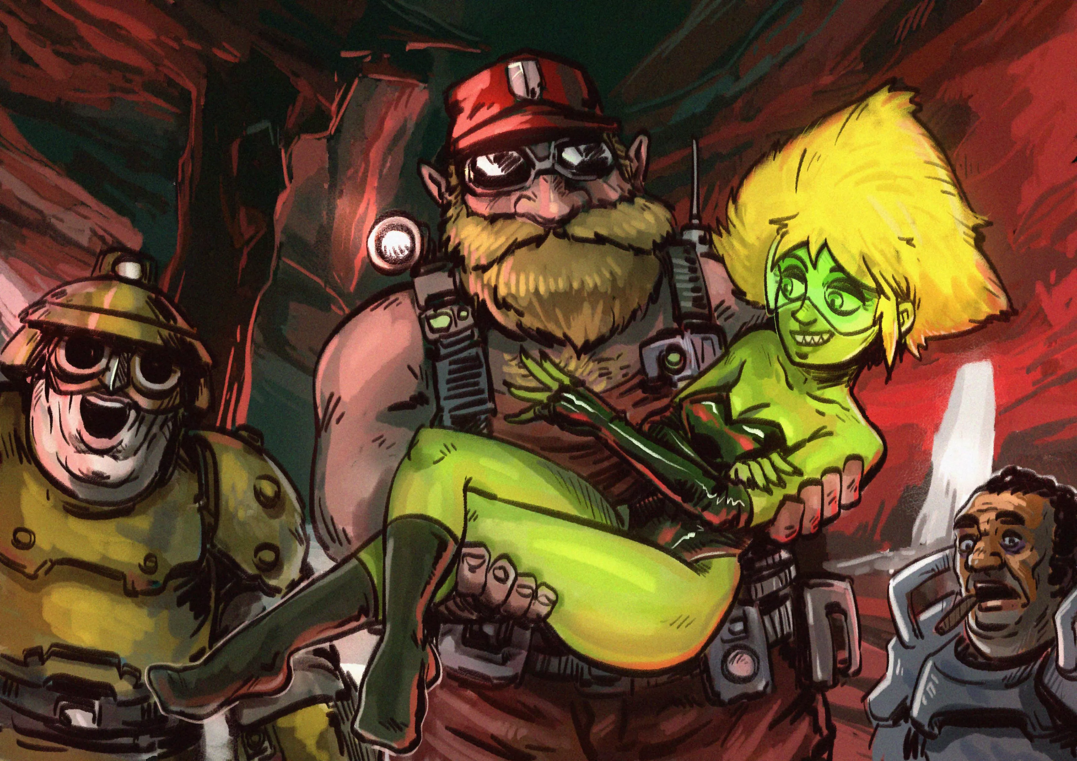 Crossover with Deep Rock Galactic