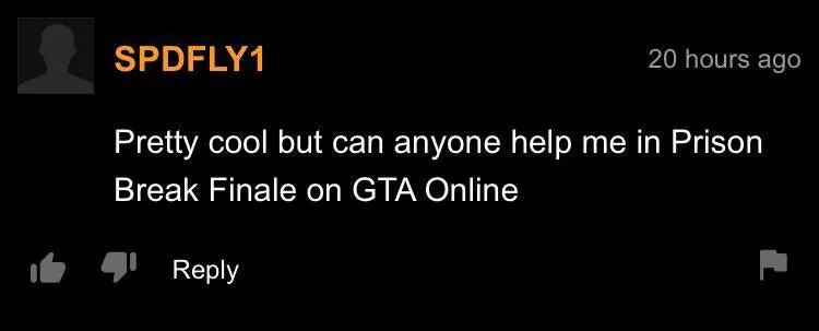 [Crosspost from r/GTAOnline] Was on the hub and found this .