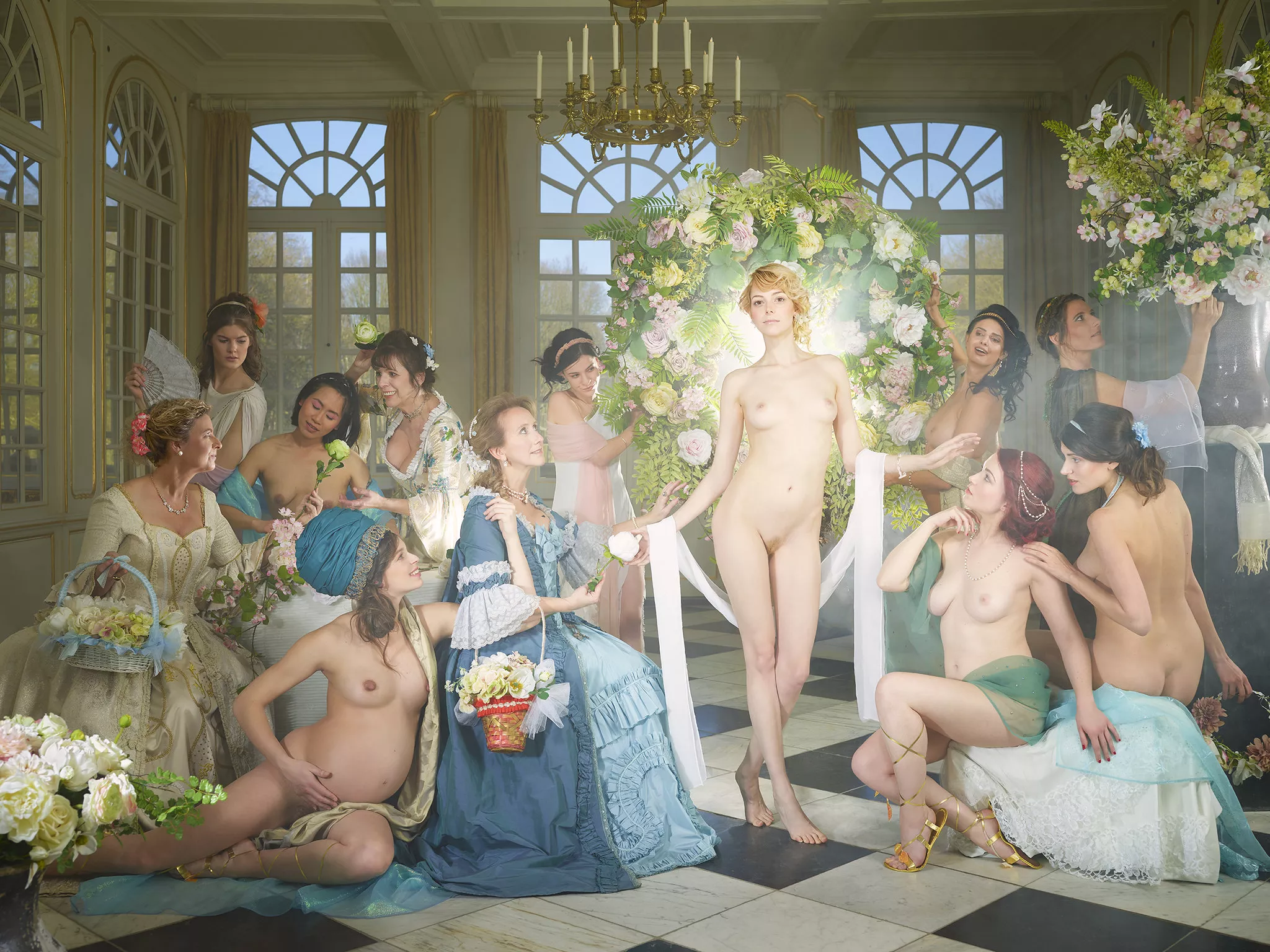 Crowning of Flora Crowning of Flora