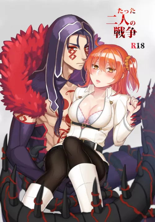 Cu Alter about to extract mana from Gudako Cu Alter about to extract mana from Gudako