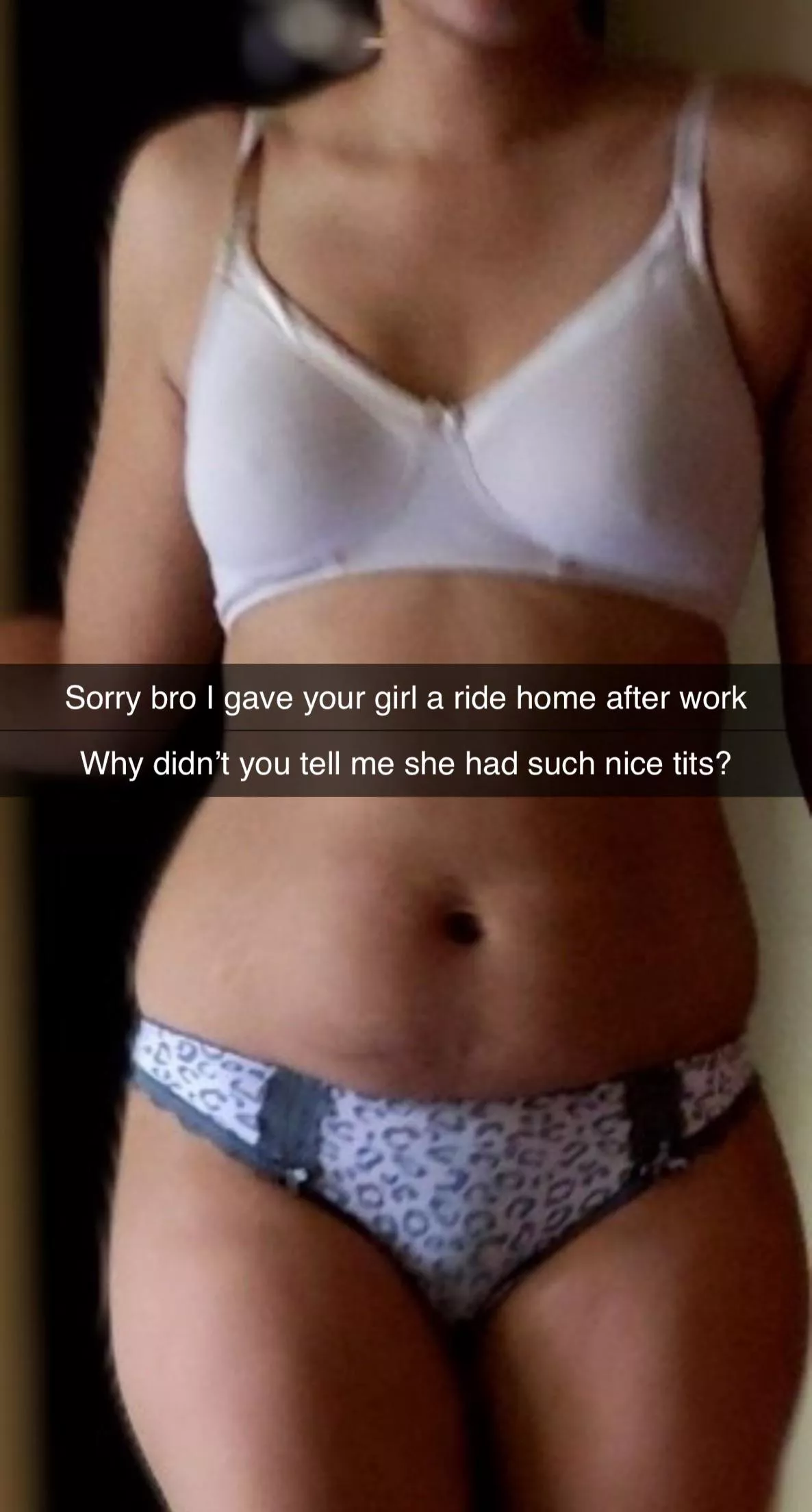 Cuck gave up his girl in a size bet, begged me to caption her