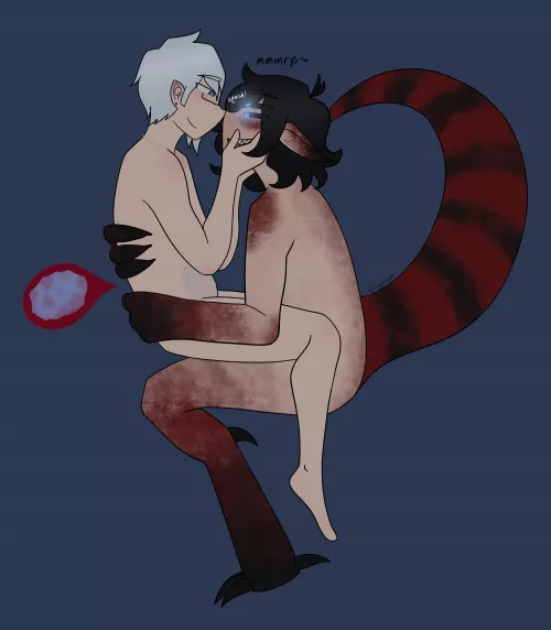 Cuddles after my previous post [OC]