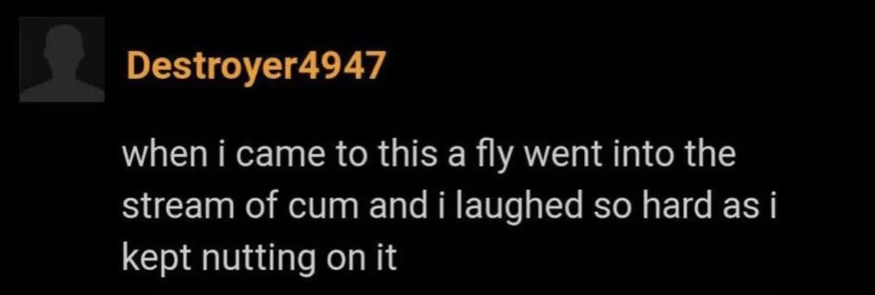 Cum fly