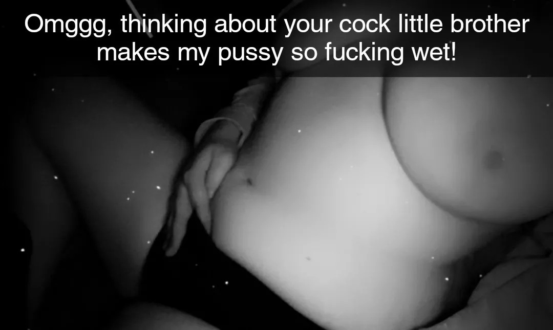 Cum here little brother