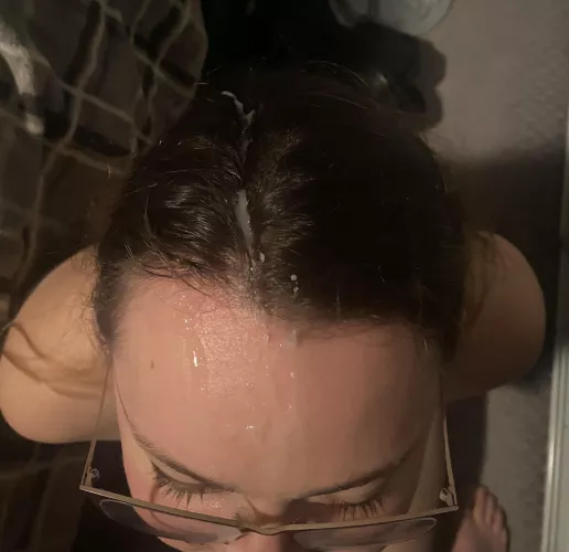 Cum in my hair again