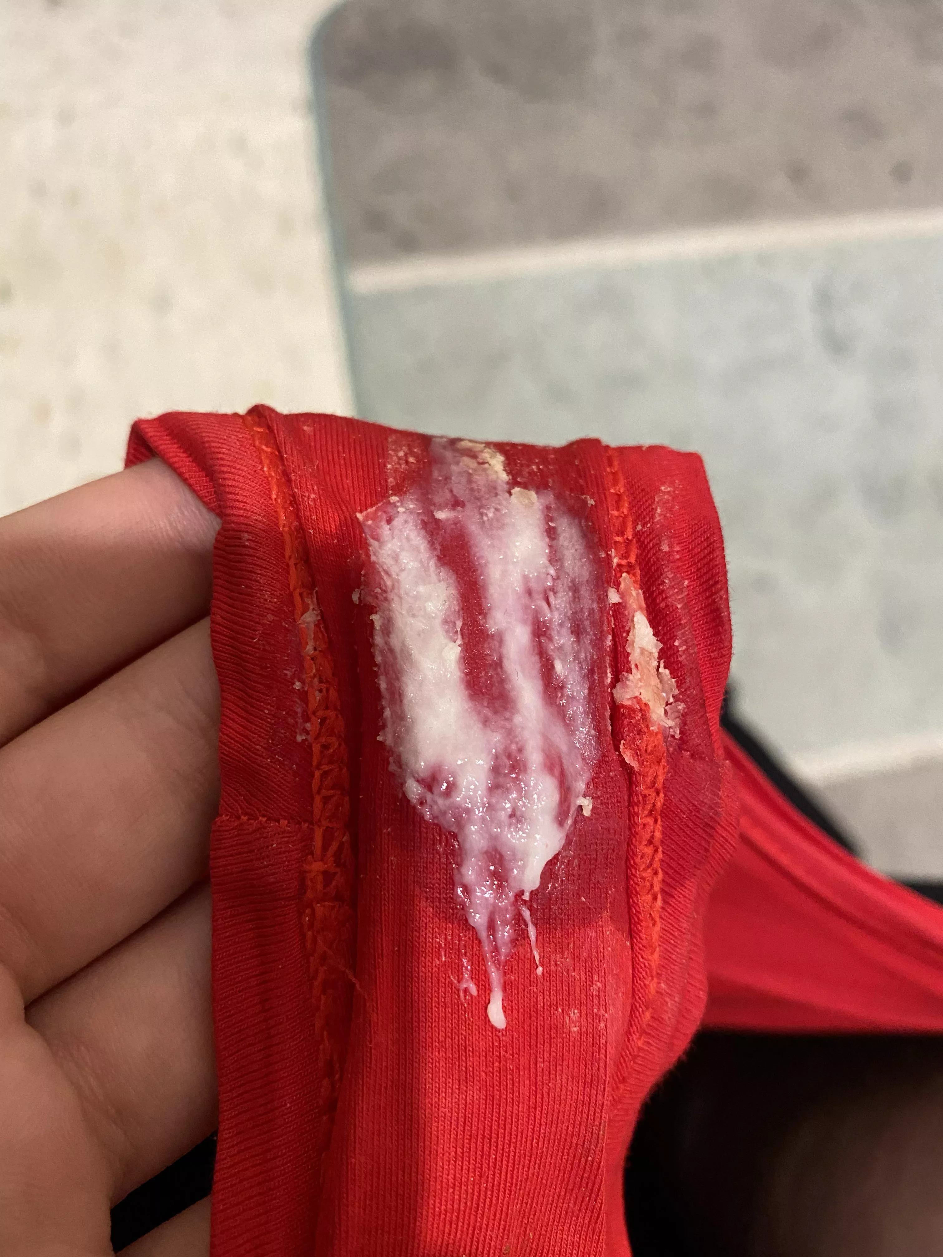 Cum or cream? Who knows 😉