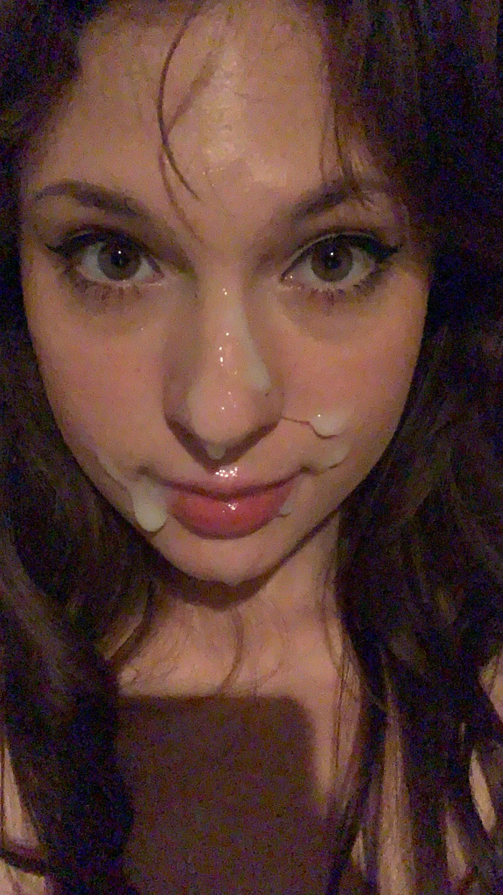 real cum in mouth selfies
