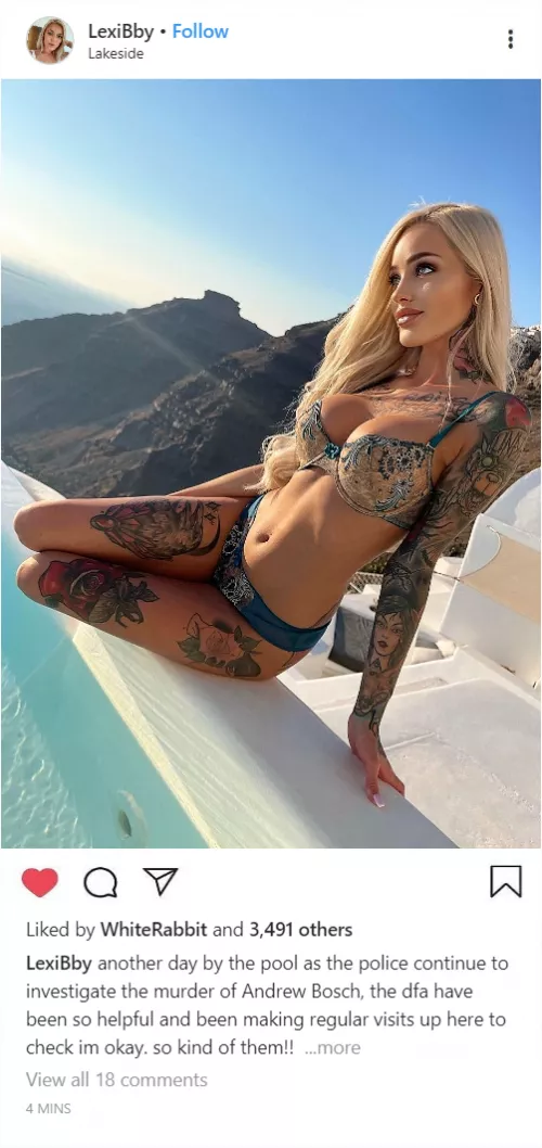 (cuntagram) @LexiBby - so so thankful to the dfa rn!!