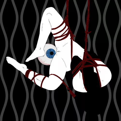 Cursed shibari by me. Inspired by south-Italian folk tales