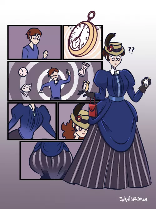 Custom Pocket Watch by Inkyfluffdraws (TGTF)