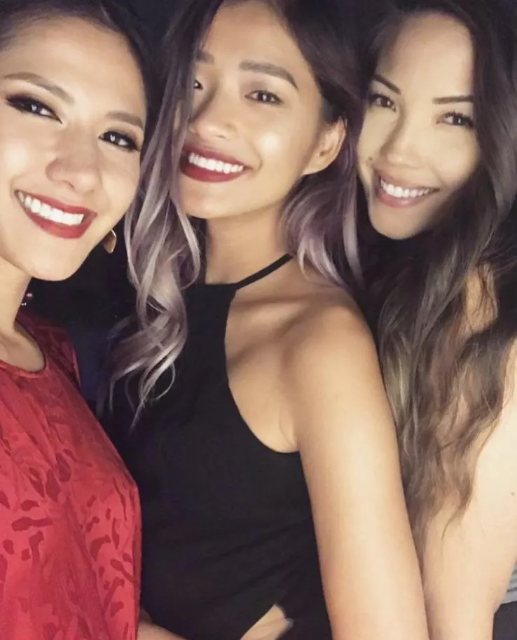 Cute Asian Trio