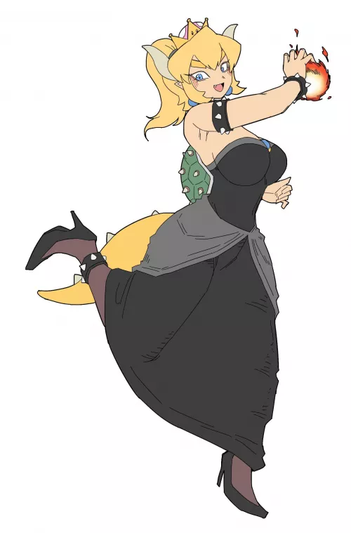 cute Bowsette