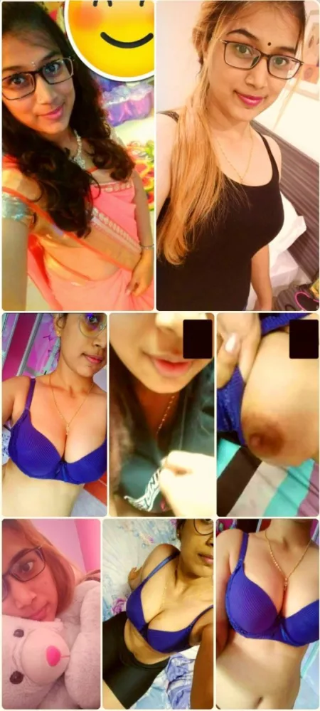 🔥🥰 Cute Chashmish GF gets naughty for her boyfriend on Videocall & gets Fully Nde showing her Big Titties 
