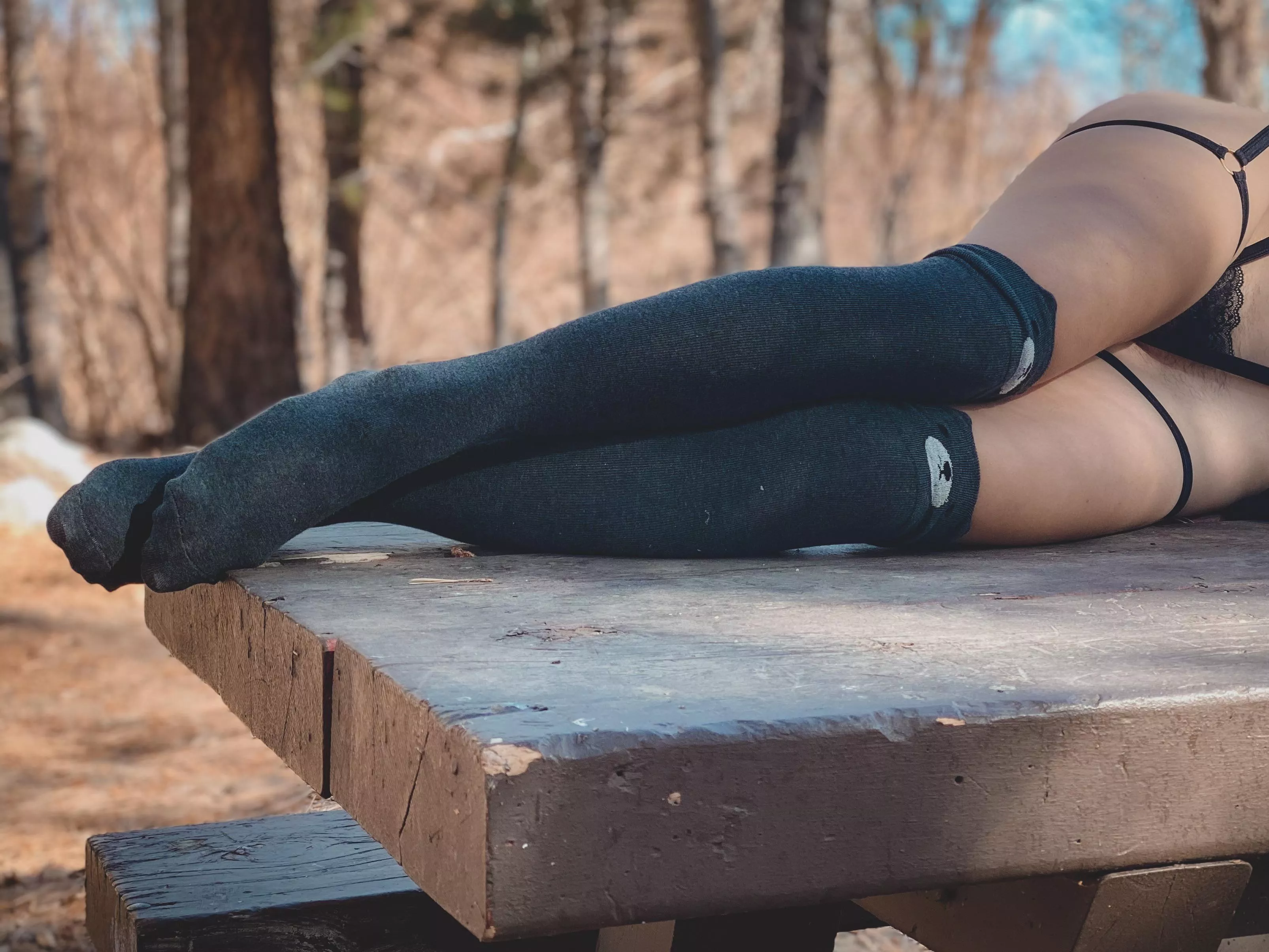 Cute thigh highs are my favorite! Bears in the wild! Cute thigh highs are my favorite! Bears in the wild!