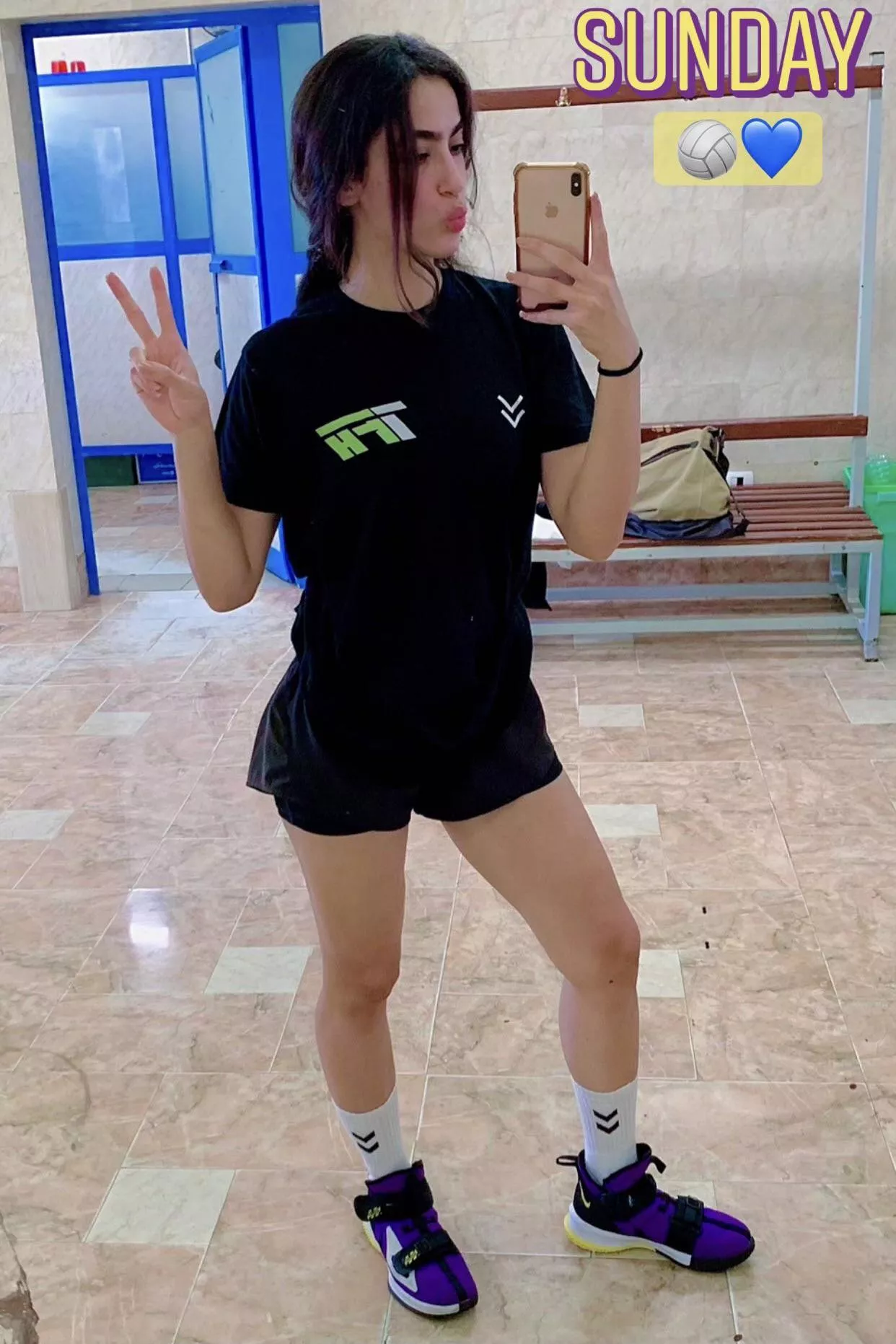 Cute volleyball girl Cute volleyball girl