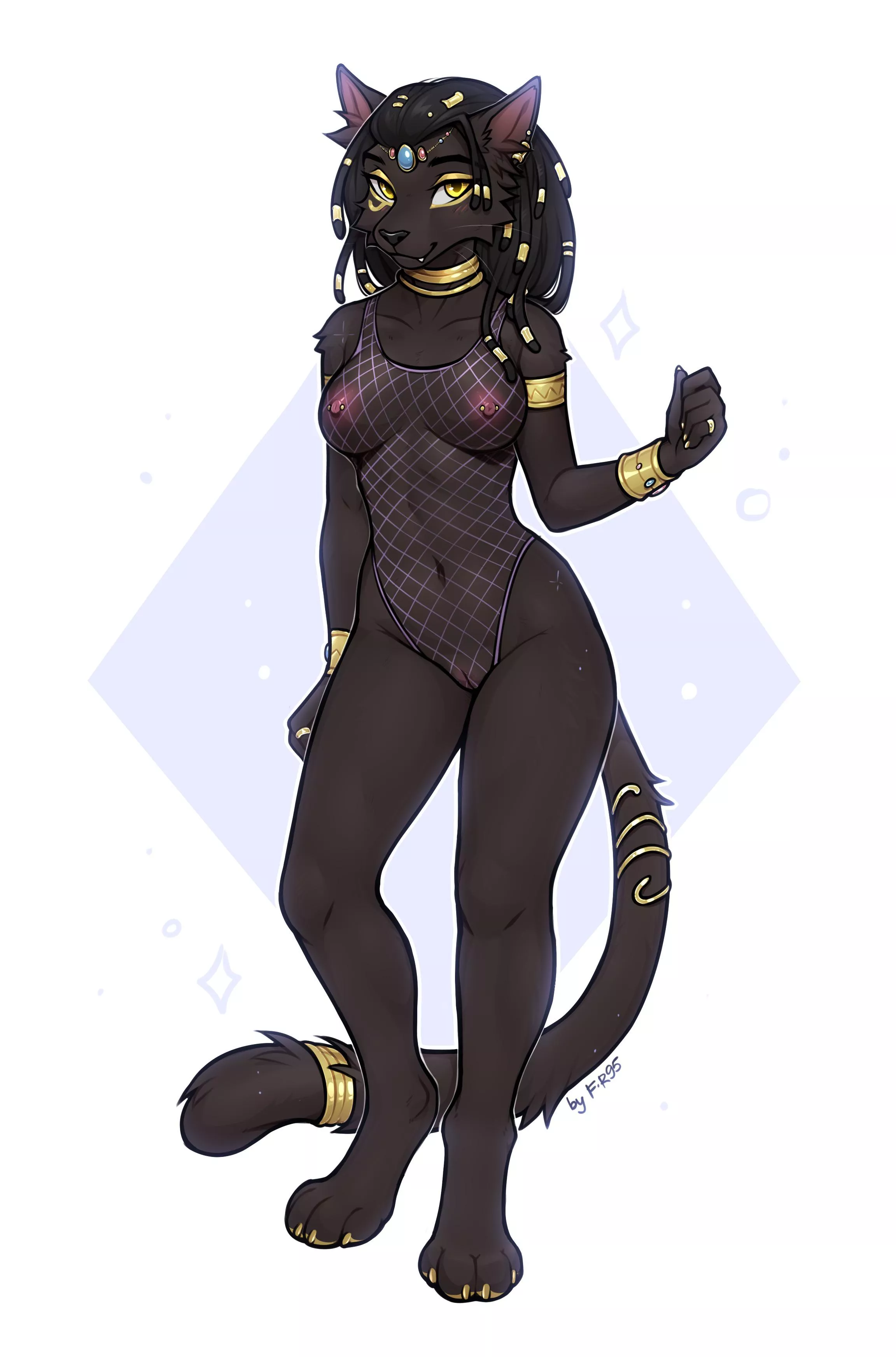 Cyberpunk Bastet [F] (F-R95)