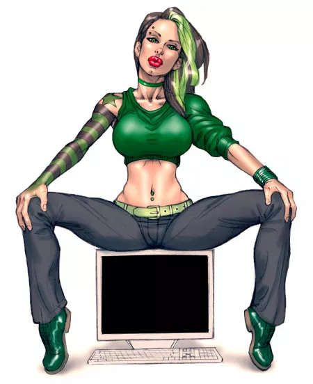 Cyberpunk girl Cyberpunk girl