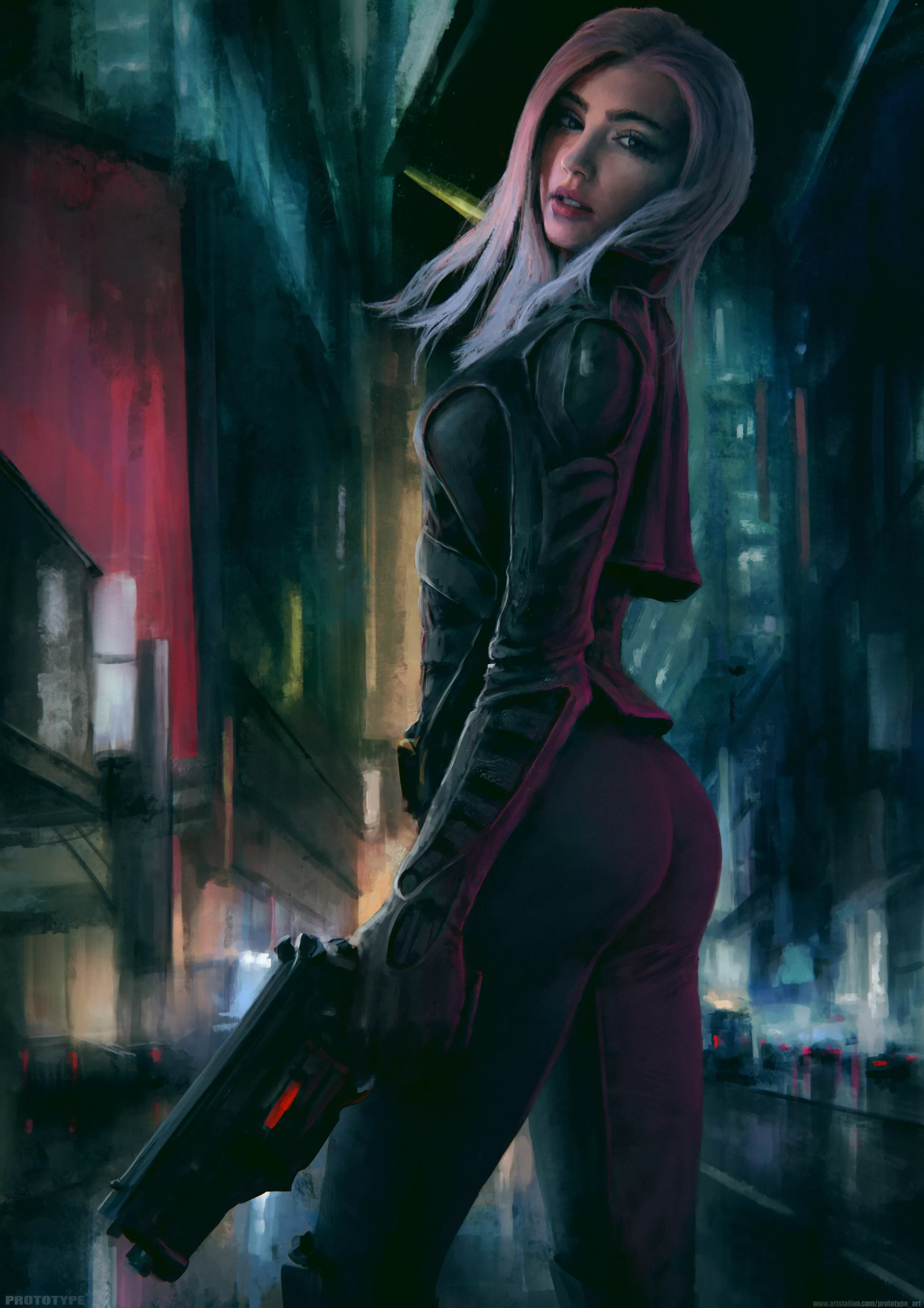 Cyberpunk Girl (by Prototype) Cyberpunk Girl (by Prototype)
