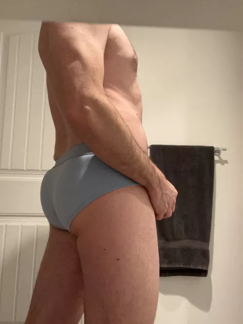 Dad in briefs