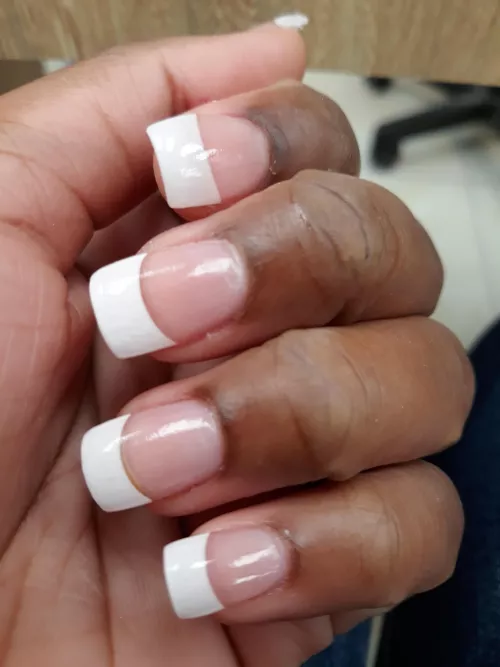 💖🥺Daddy let me get my princess nails done for our trip tommarow! Thank you daddy!🥺💖