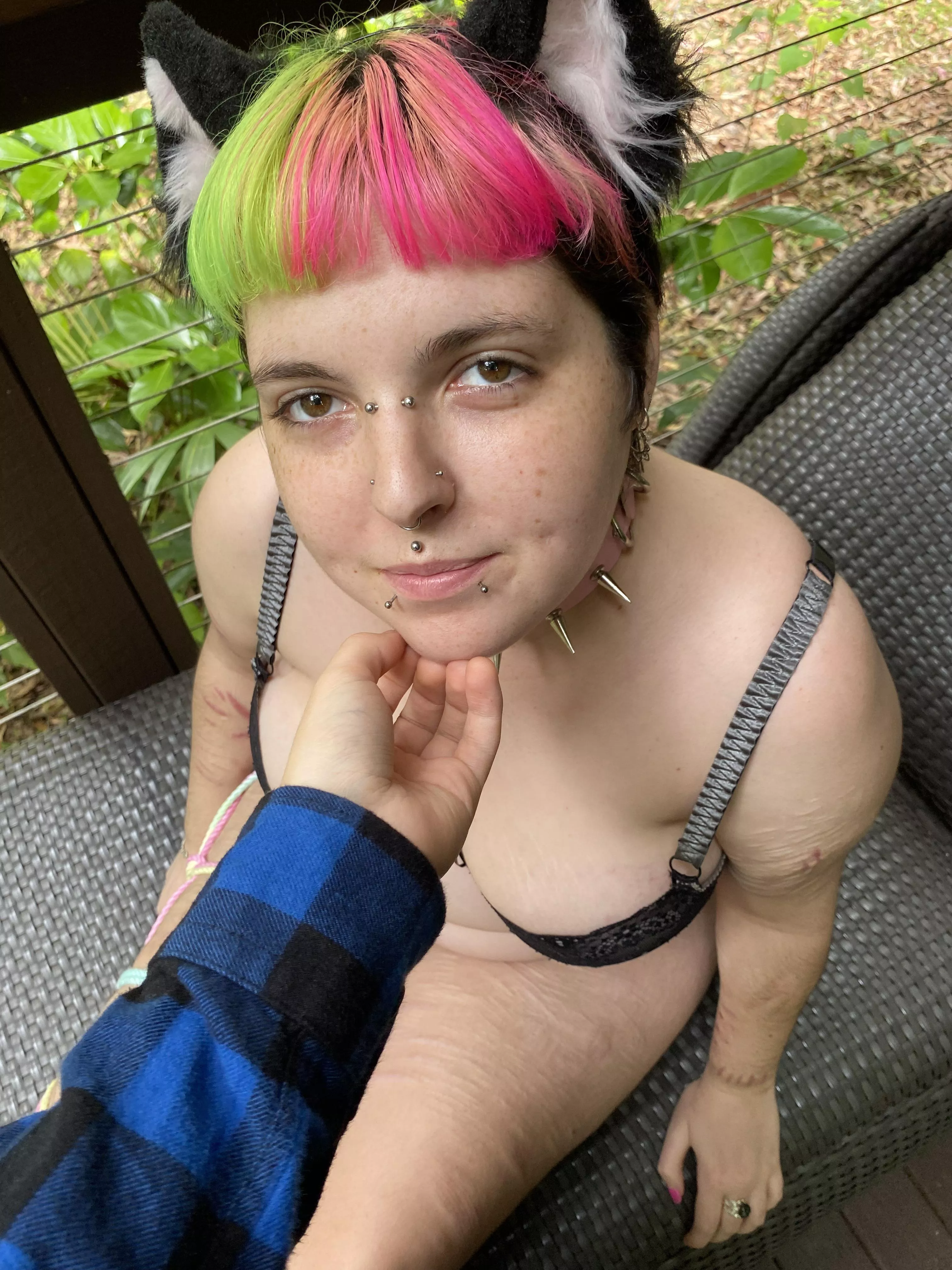 Daddy loves my spiky collar Daddy loves my spiky collar