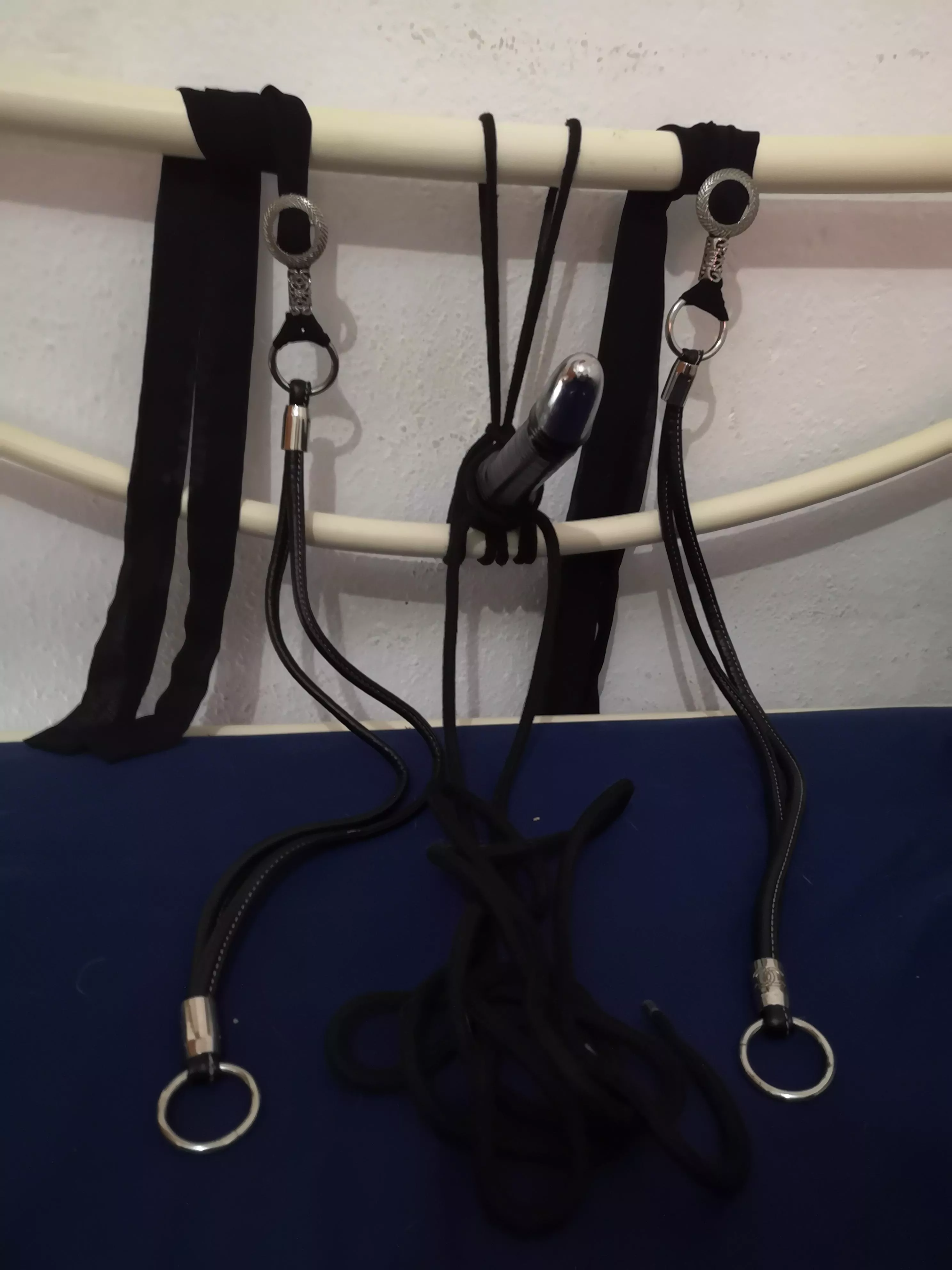 Daddy said I can have fun with myself while he's gone... ???