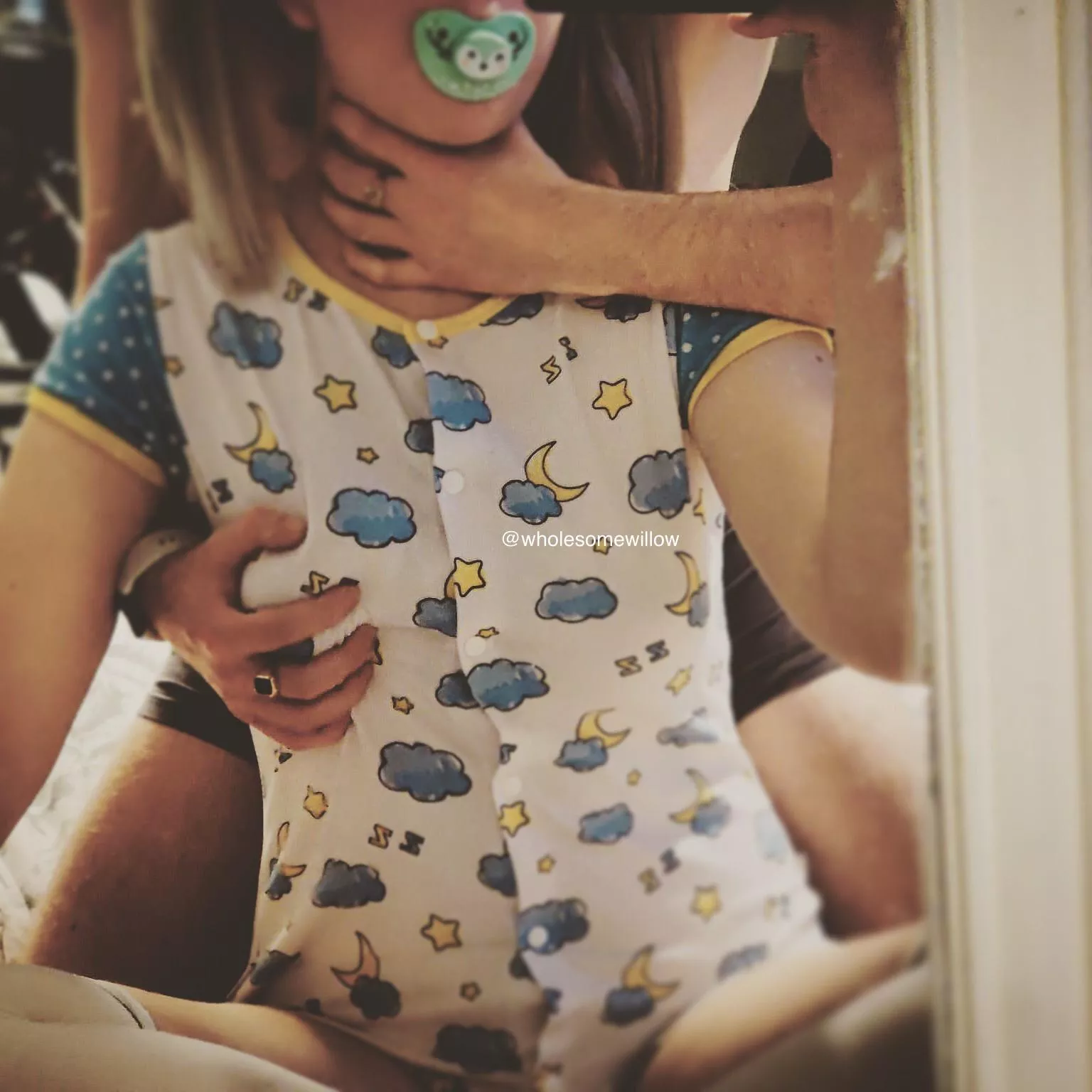 Daddy says it’s bedtime.