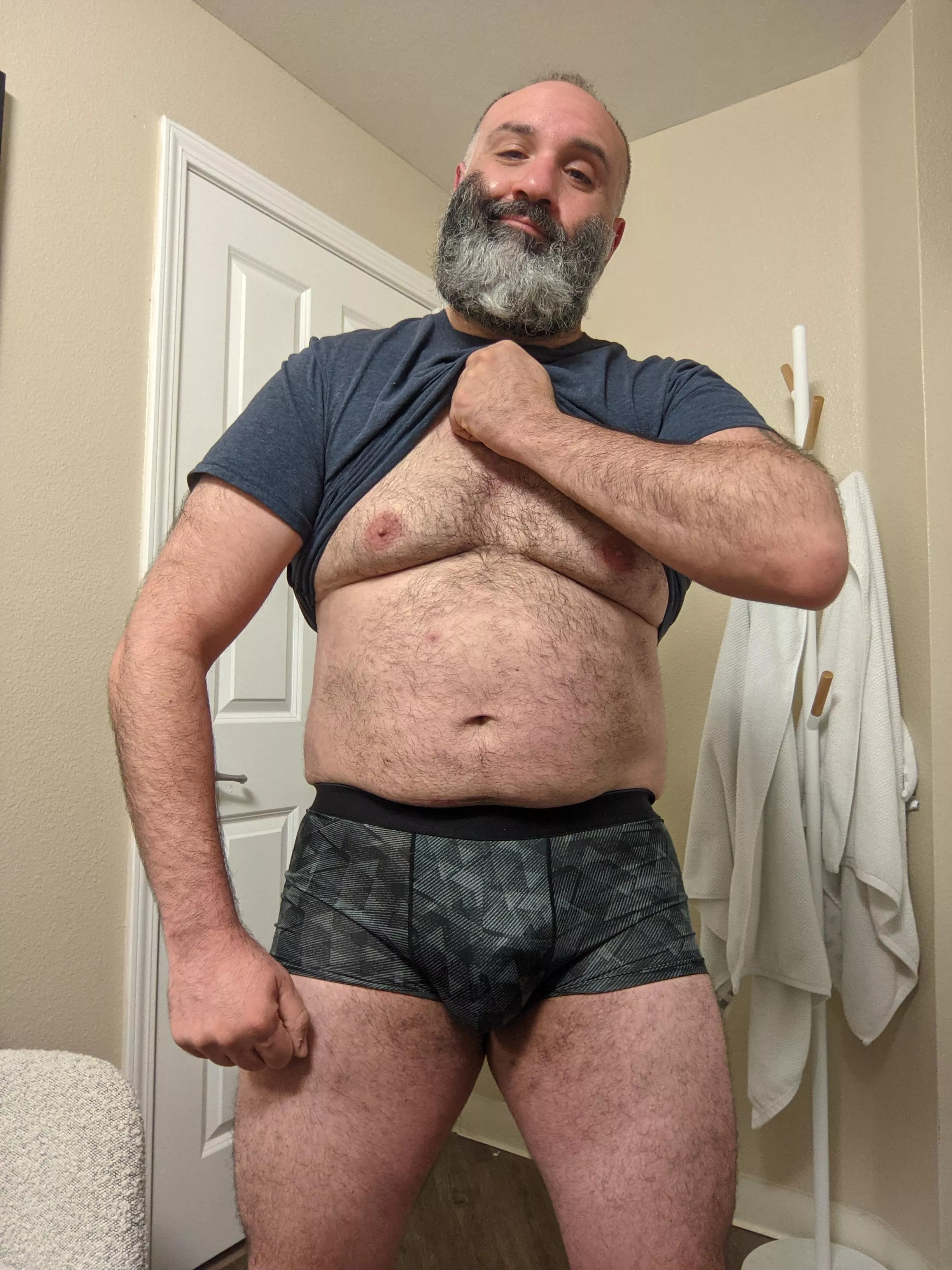 Daddy wants belly rubs Daddy wants belly rubs