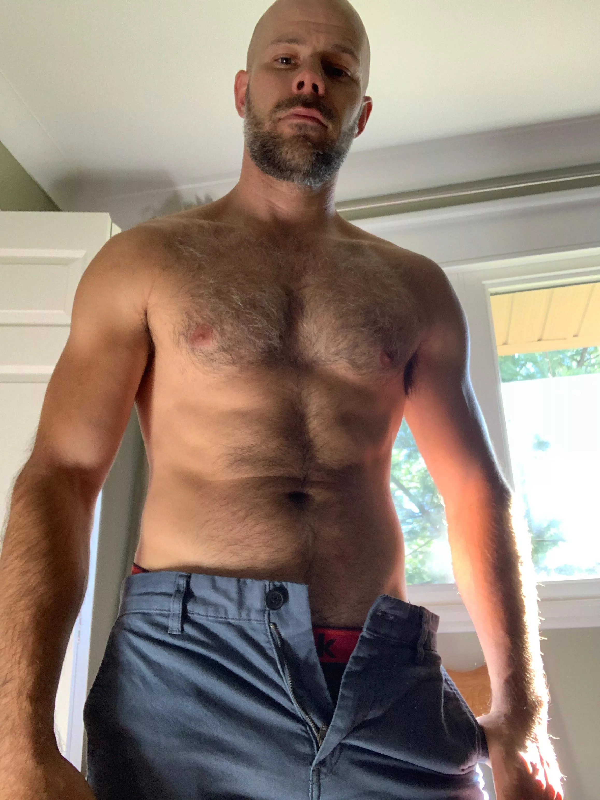 Dads got a present for you. Wanna come and open it up? [37]