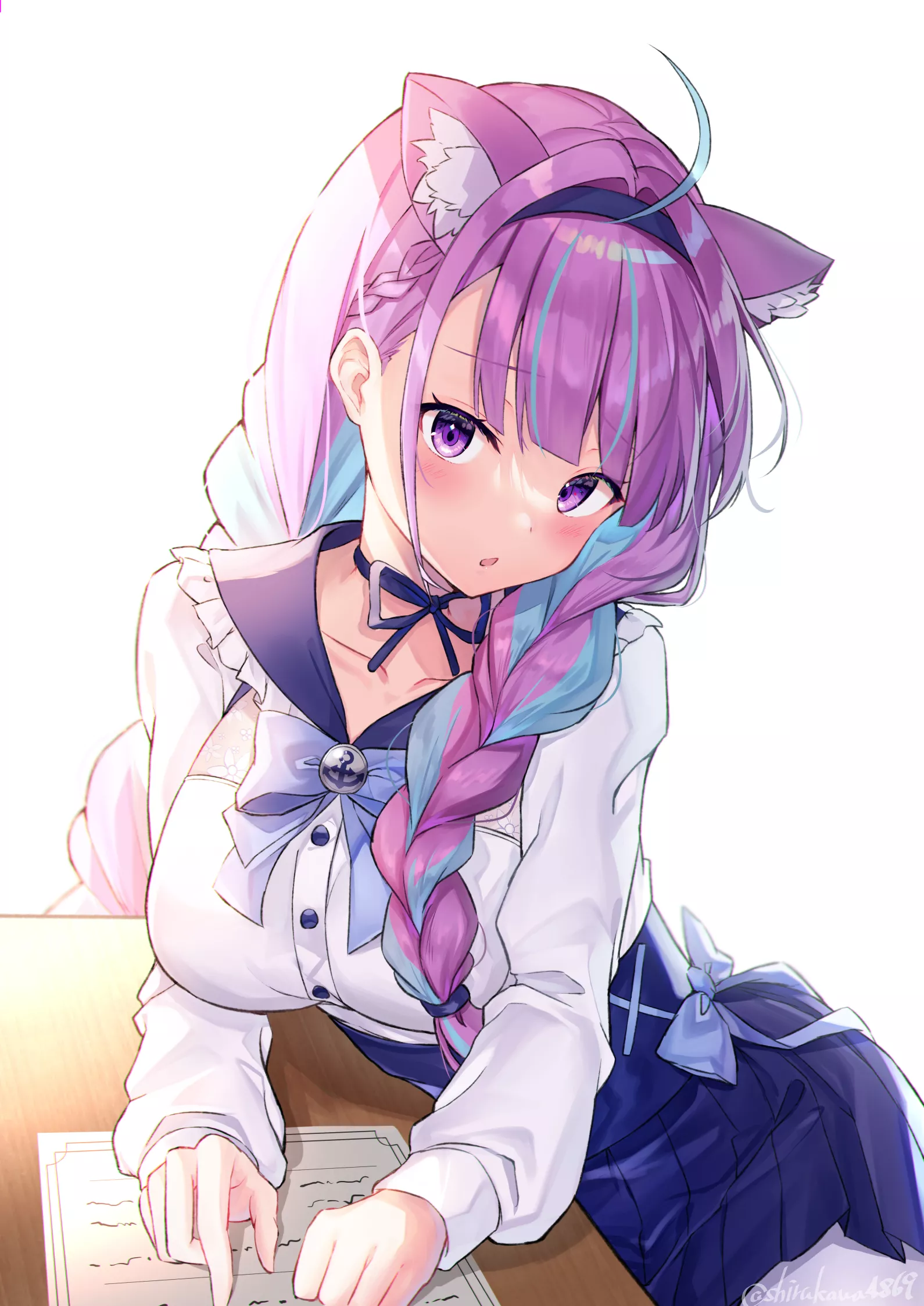 Damn, Neko Aqua is just too irresistible