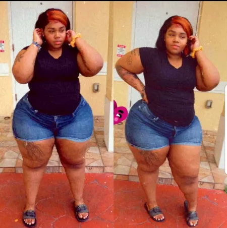 Damn she got thighs thighs 🤯🤯🤯