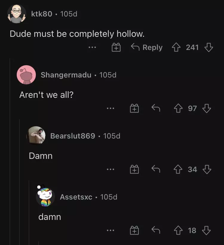 damn (this is on a porn subreddit don’t murder me) damn (this is on a porn subreddit don’t murder me)