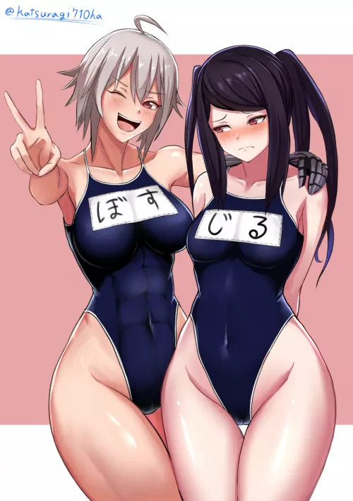 Dana And Jill Trying On Swimsuits (Nantoka) [VA-11_HALL-A]