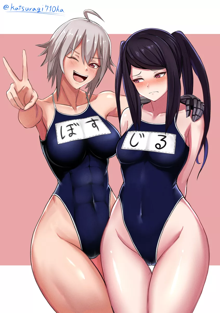 Dana And Jill Trying On Swimsuits (Nantoka) [VA-11_HALL-A]