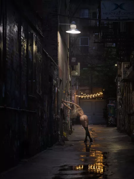 Dark Alleys at Night