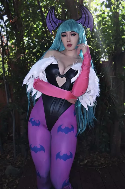 Darkstalkers Morgana by caytiecosplay