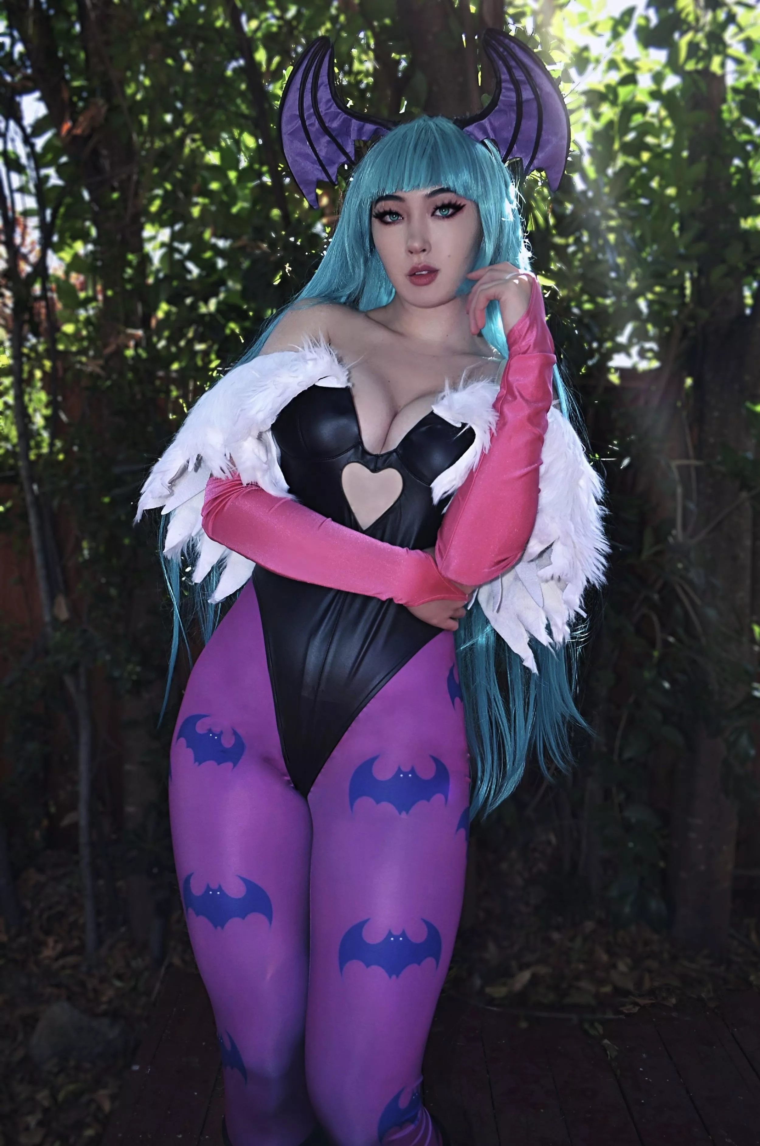 Darkstalkers Morgana by caytiecosplay