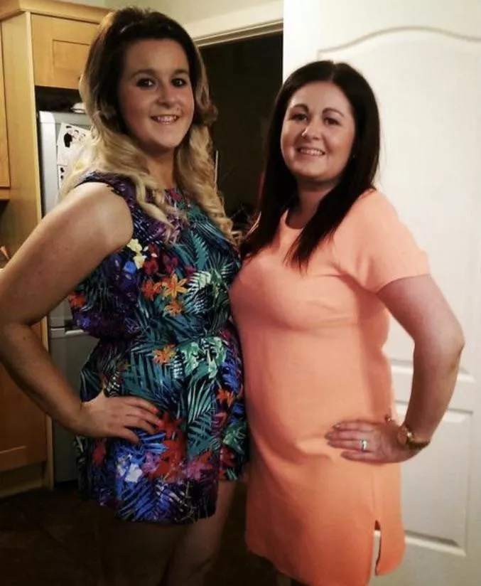 Daughter (left) or mom (right)? Daughter (left) or mom (right)?