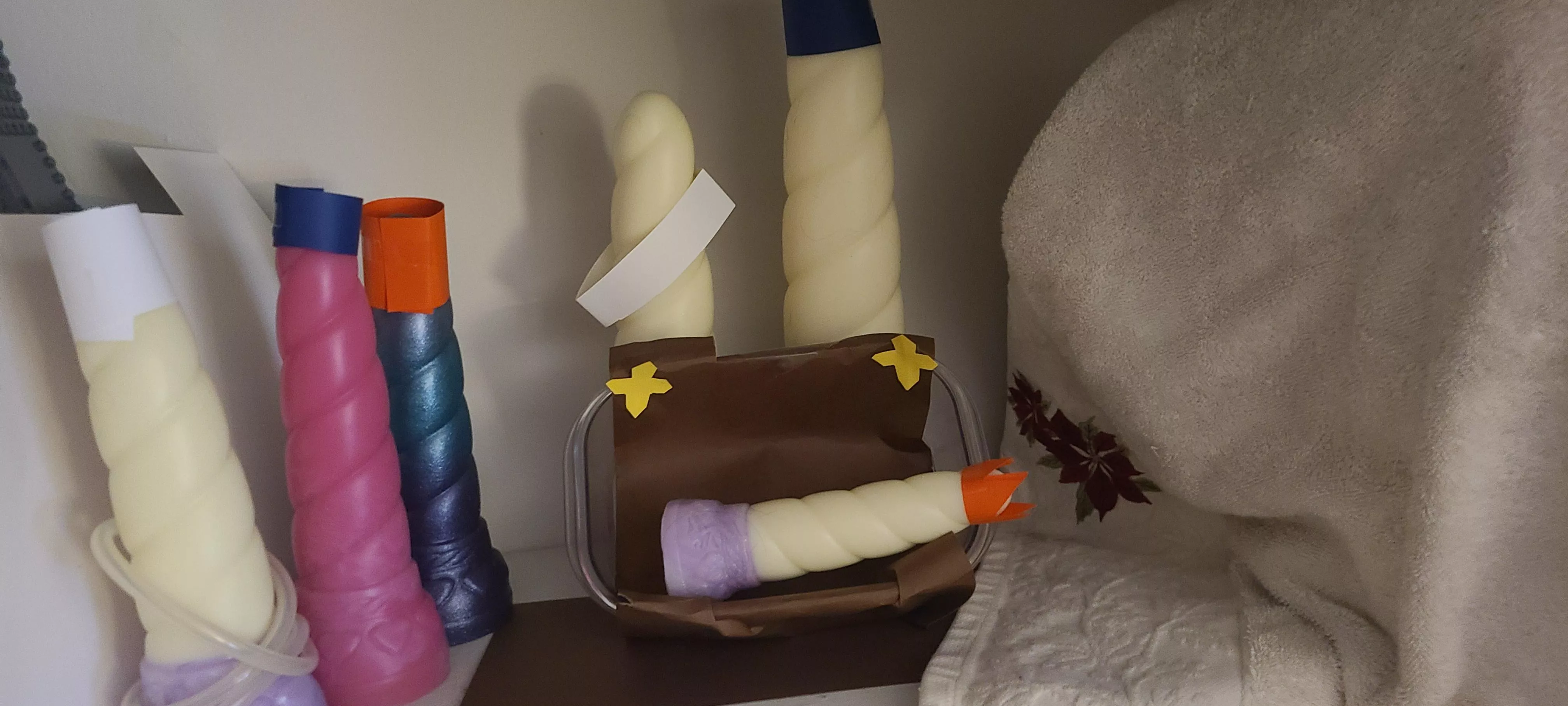 Dear Santa. I busted our some horns for Jesus