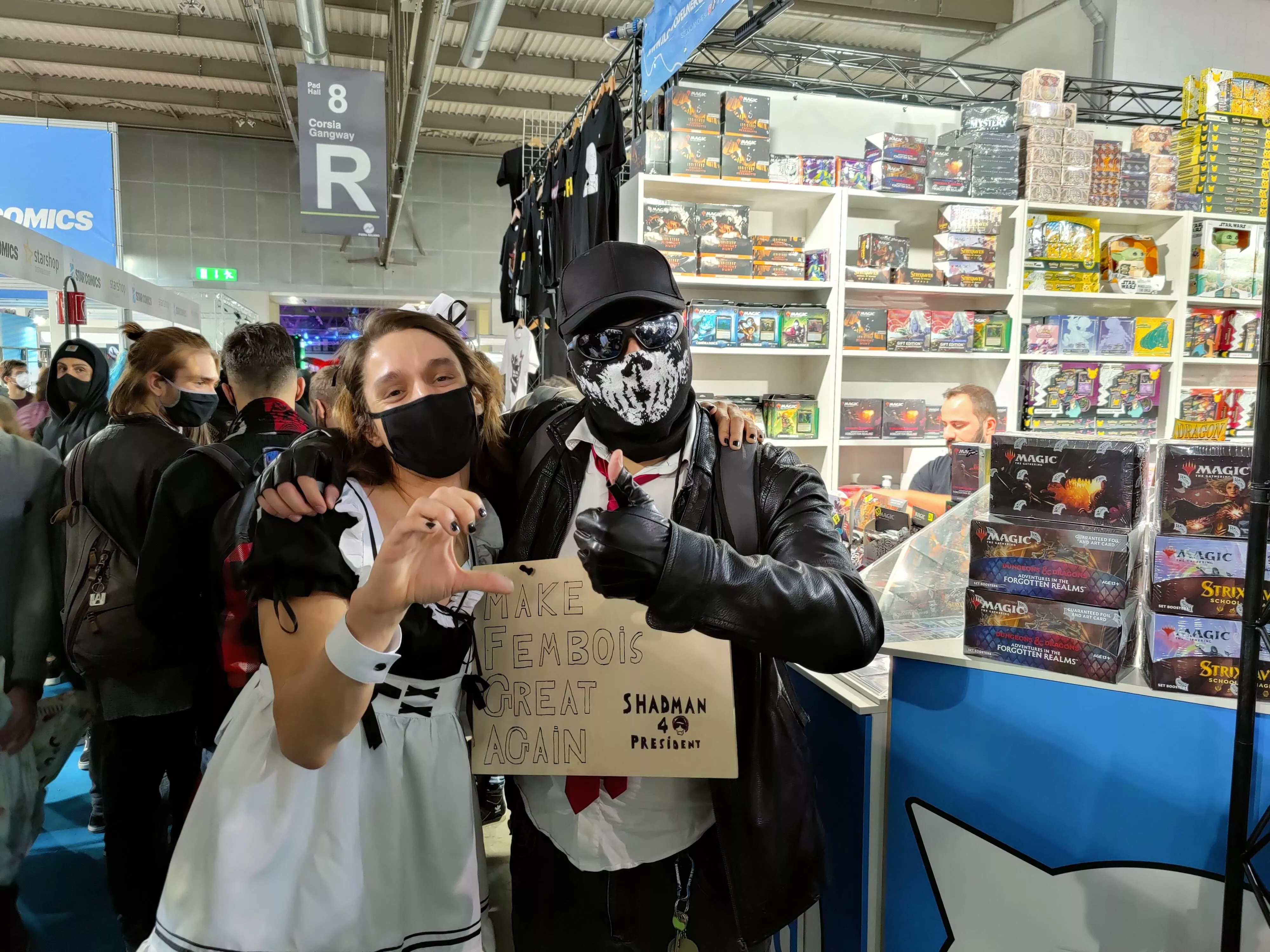 Decided to bust out the shad cosplay one more time