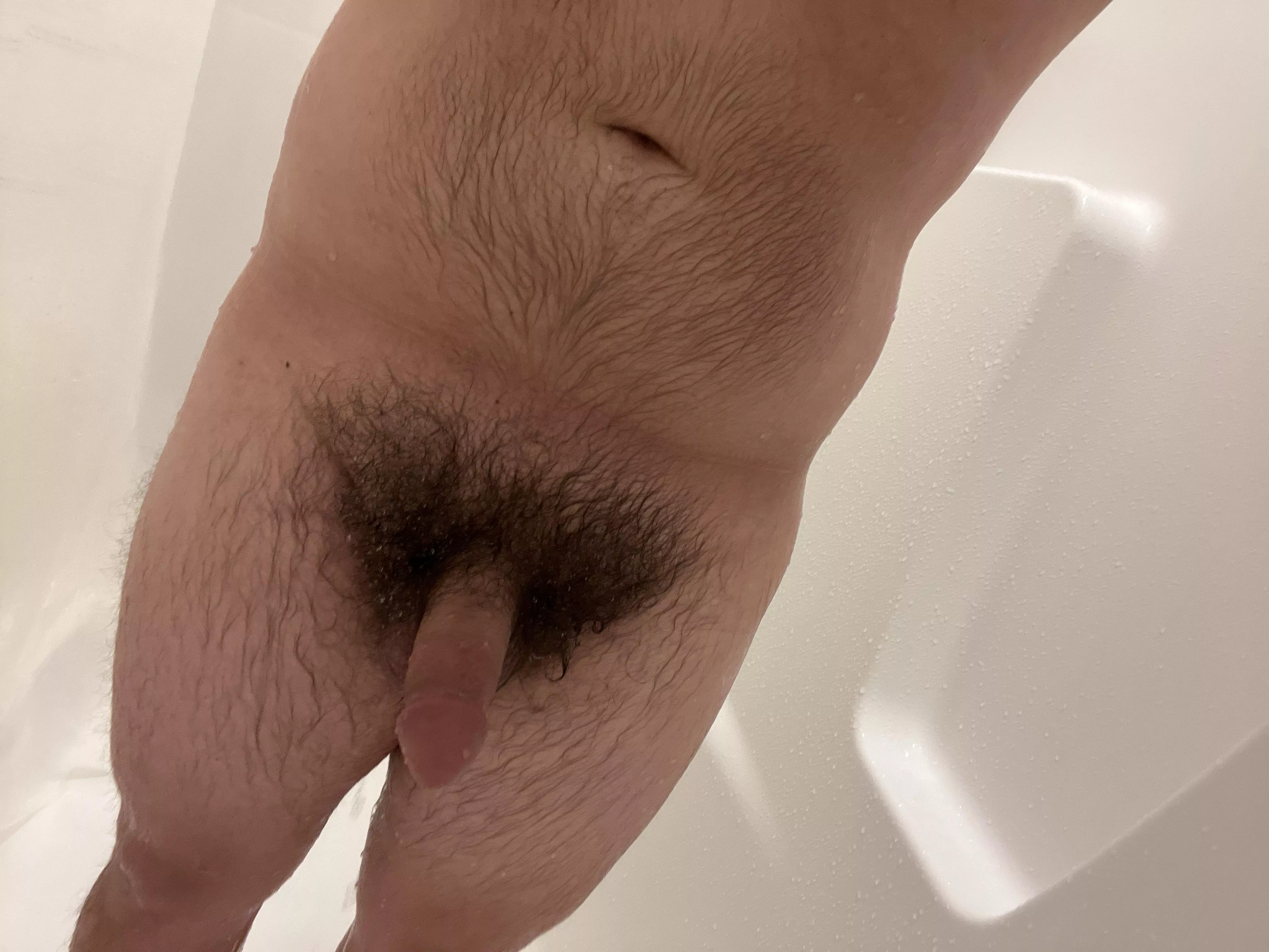 Decided to take a quick shower on my lunch break. Was feeling dirty! 😉