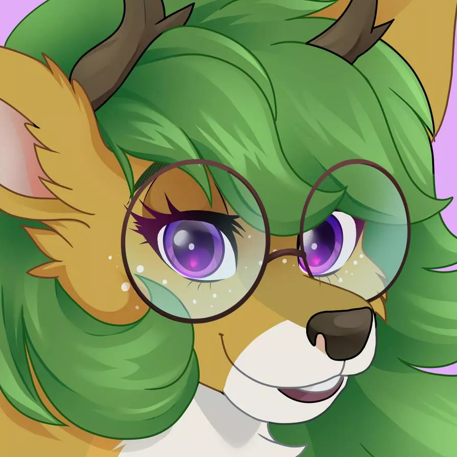 Deer Icon Commission (art by me) ♡