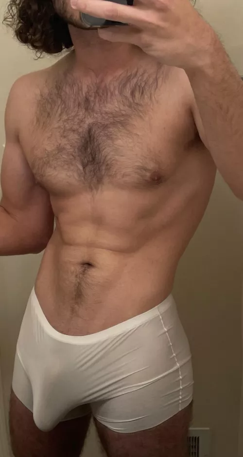 Definitely not putting any clothes on the rest of the night