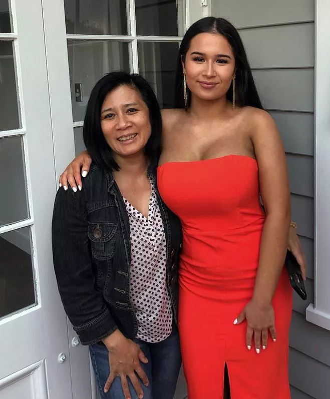 Definitely outgrew mom