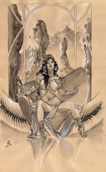 Dejah Thoris by Gene Espy Dejah Thoris by Gene Espy