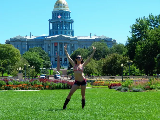 Denver topless day. Denver topless day.