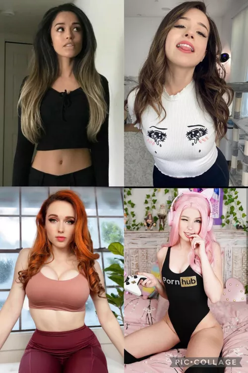 Desperate and weak for Valkyrae, Poki, Amouranth & Belle this morning!