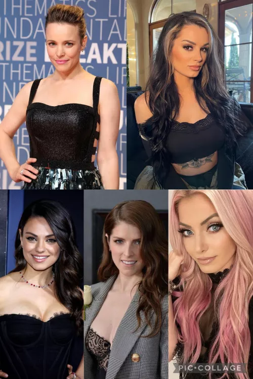 Desperate to be dominated by one of these goddesses! Rachel, Paige, Mila, Anna and Alexa have me on my knees!