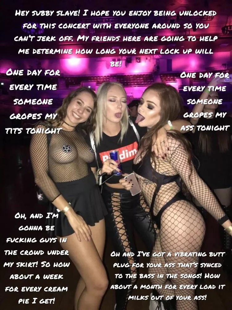 Determining your chastity lock up time at a rave Determining your chastity lock up time at a rave